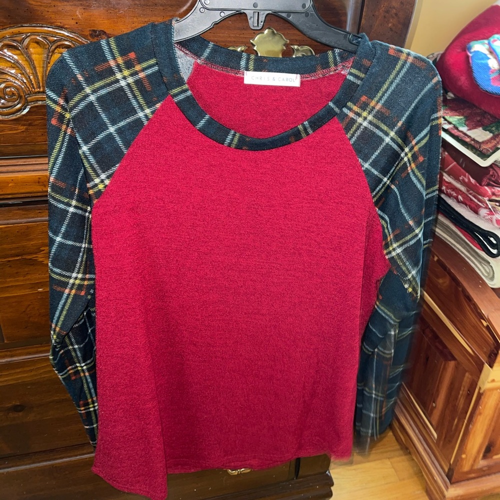 Chris and Carol long sleeve shirt